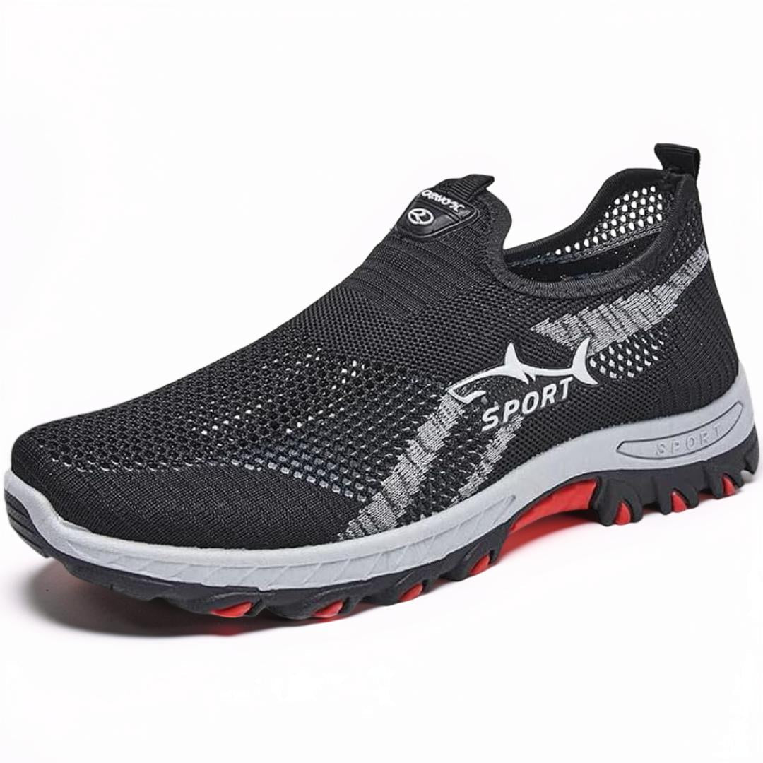 Men's Walking Shoes Slip On Mesh Casual Sneakers