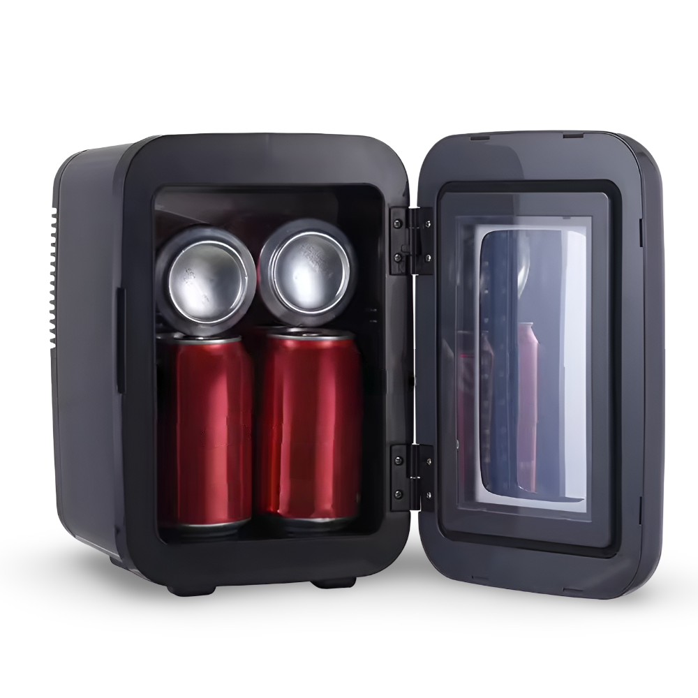 Mini Fridge Portable Desktop Beverage Cooler Freezer Storage
