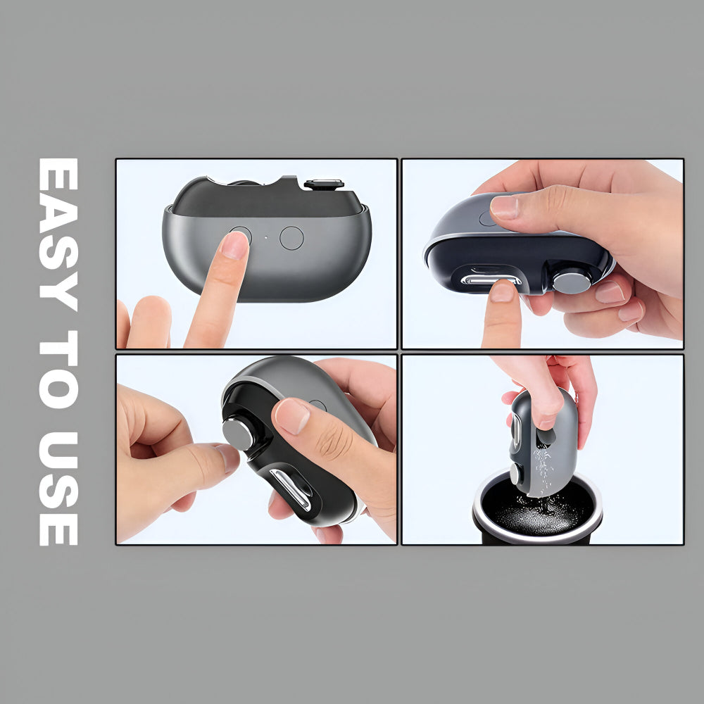Nail Clipper Electric LED Rechargeable Grooming Tool