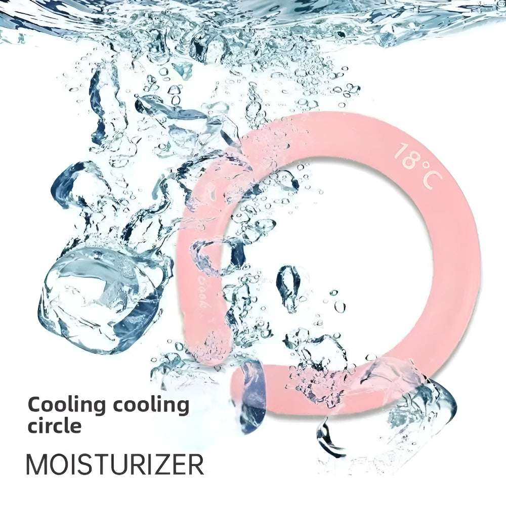 Neck Cooling Ring Wearable Personal Cooling Device