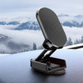 Car Phone Mount Magnetic Dashboard Foldable Alloy Holder