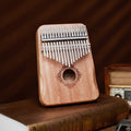 Kalimba Piano Thumb Mahogany Wood 17 Key Instrument