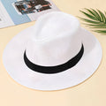 Panama Hat Wide Brim Summer Fedora