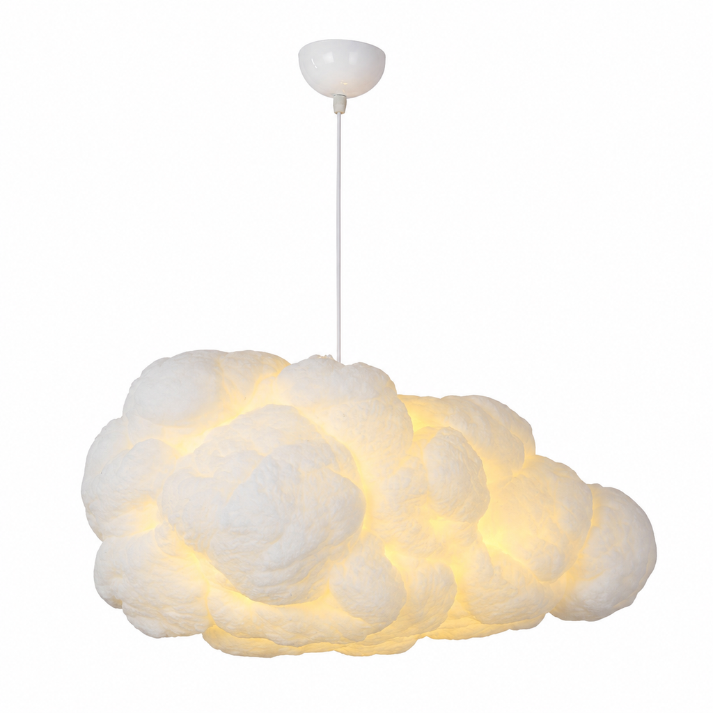 Pendant Light Ceiling Lamp Modern White Cloud Chandelier