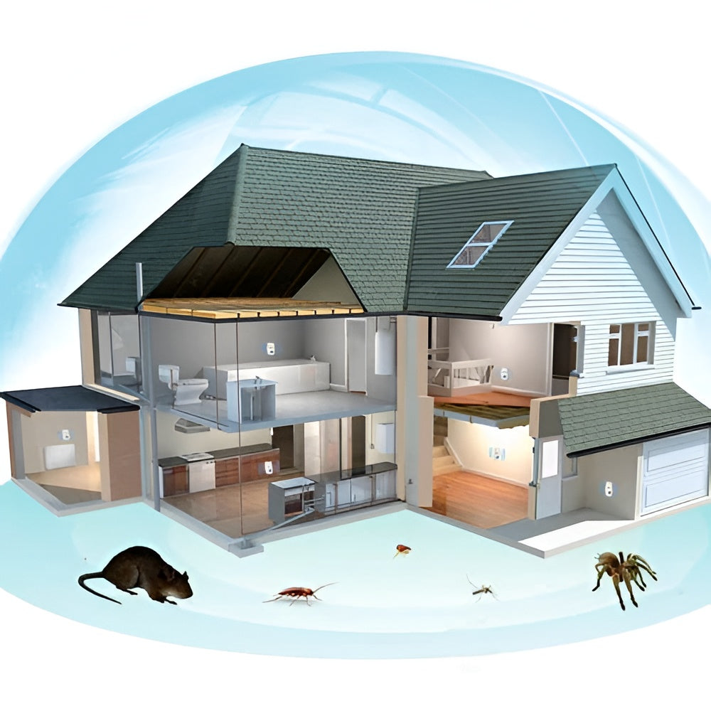 Pest Repeller Ultrasonic Device Indoor Plug In Insect Control