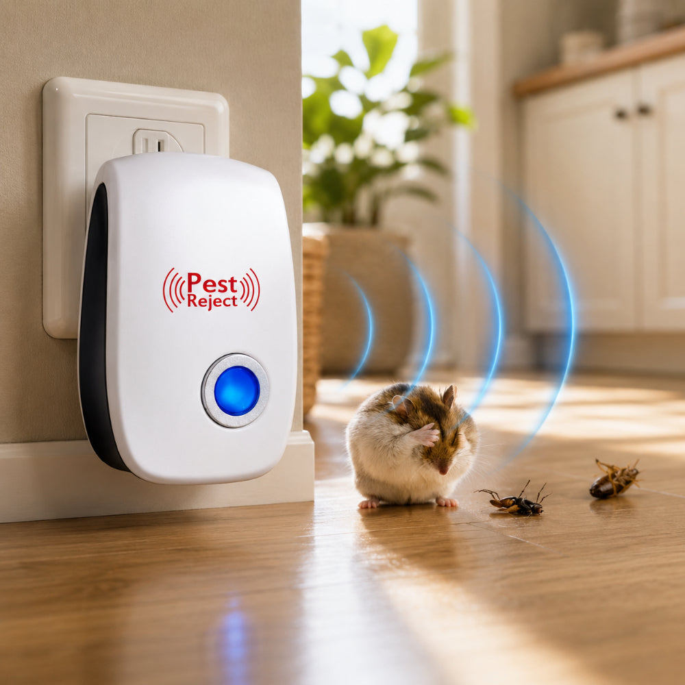 Pest Repeller Ultrasonic Device Indoor Plug In Insect Control