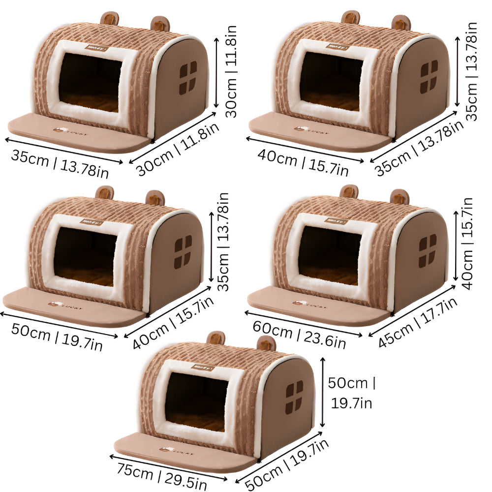 Pet Bed Plush Washable Soft Cushion Sleeping Mat