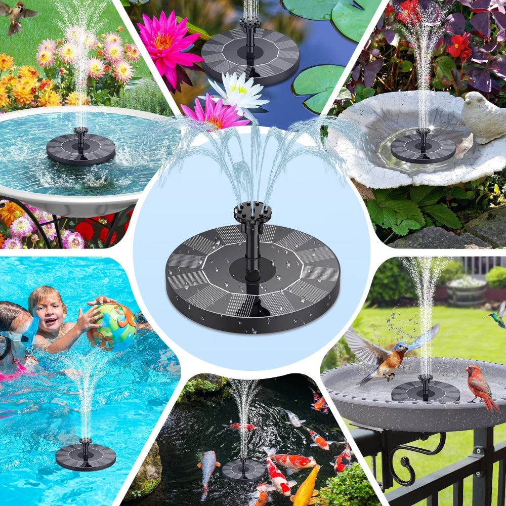 Pond Fountain Solar Fountain Pump Water Feature
