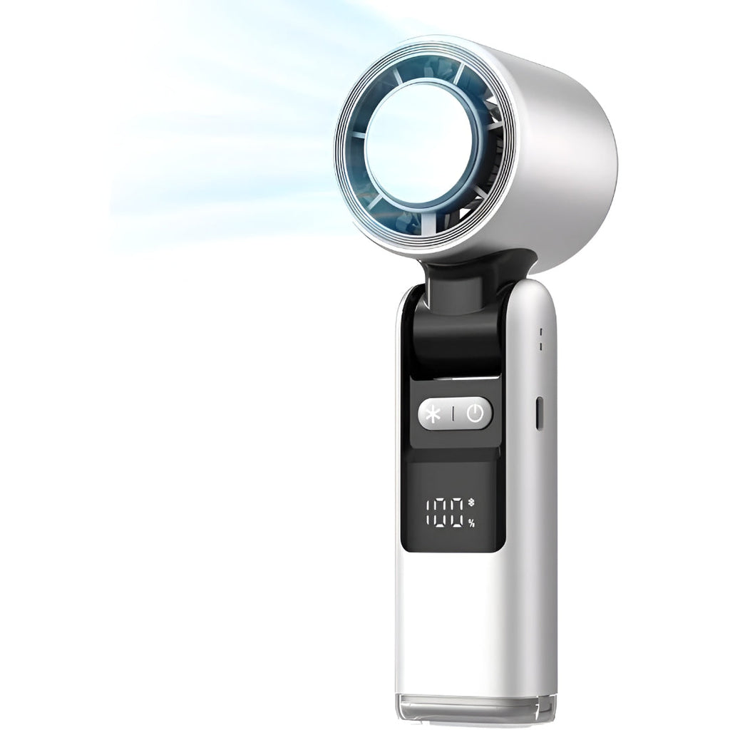 Portable Fan Handheld Cooling USB Rechargeable Travel Fan