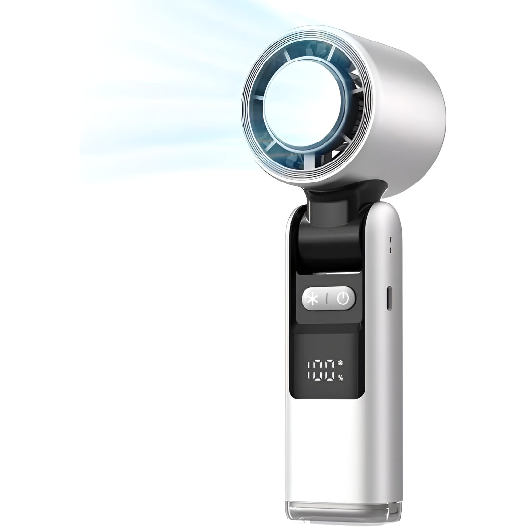 Portable Fan Handheld Cooling USB Rechargeable Travel Fan