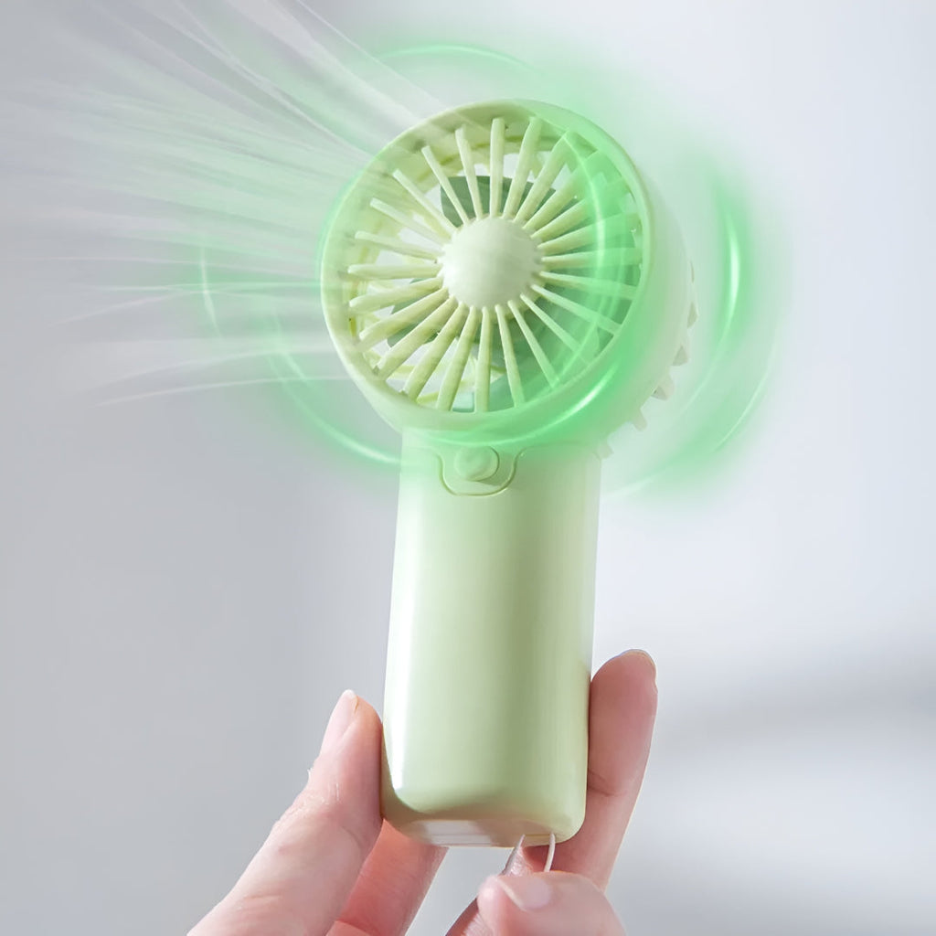 Portable Fan Mini Battery Handheld Travel Cooling Fan