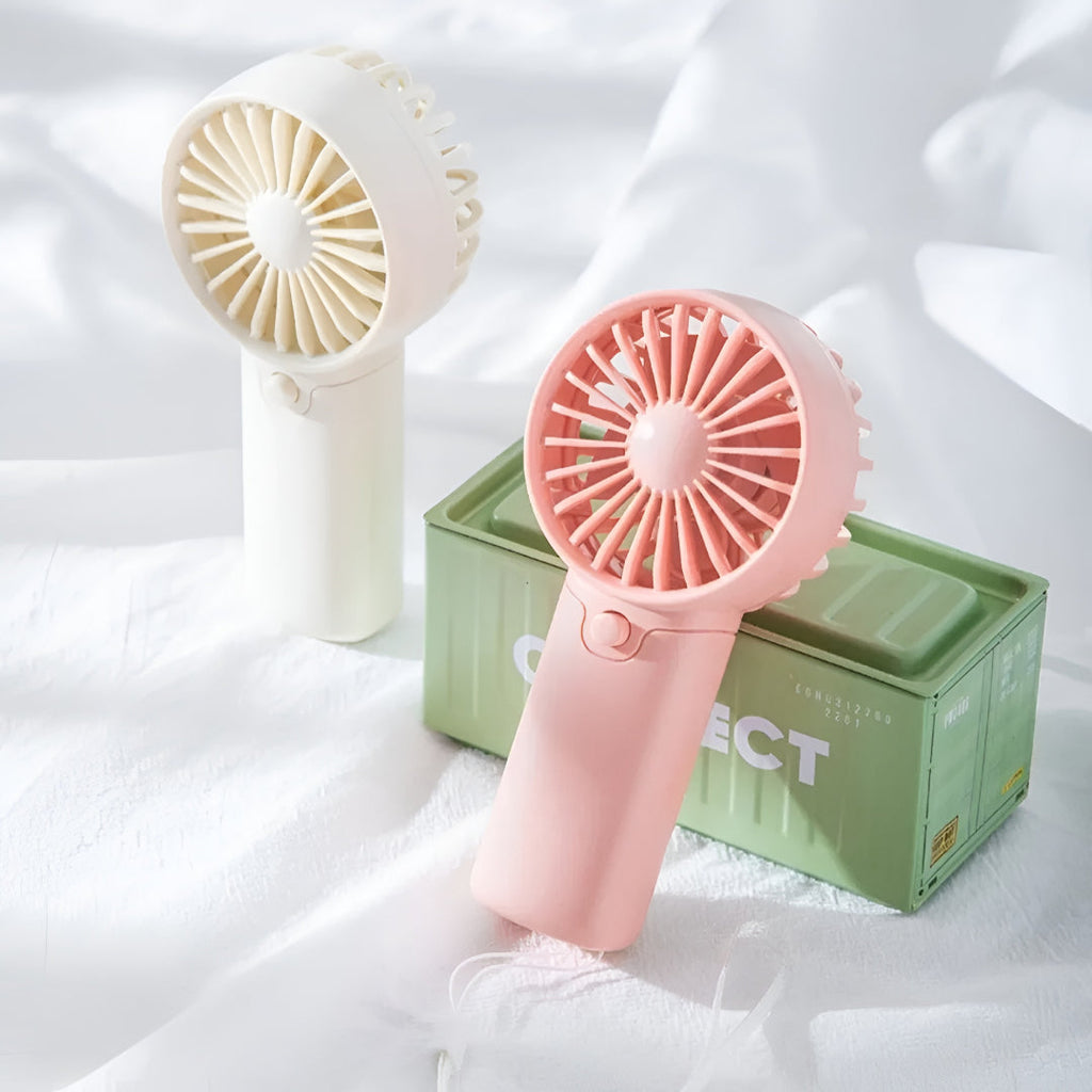 Portable Fan Mini Battery Handheld Travel Cooling Fan