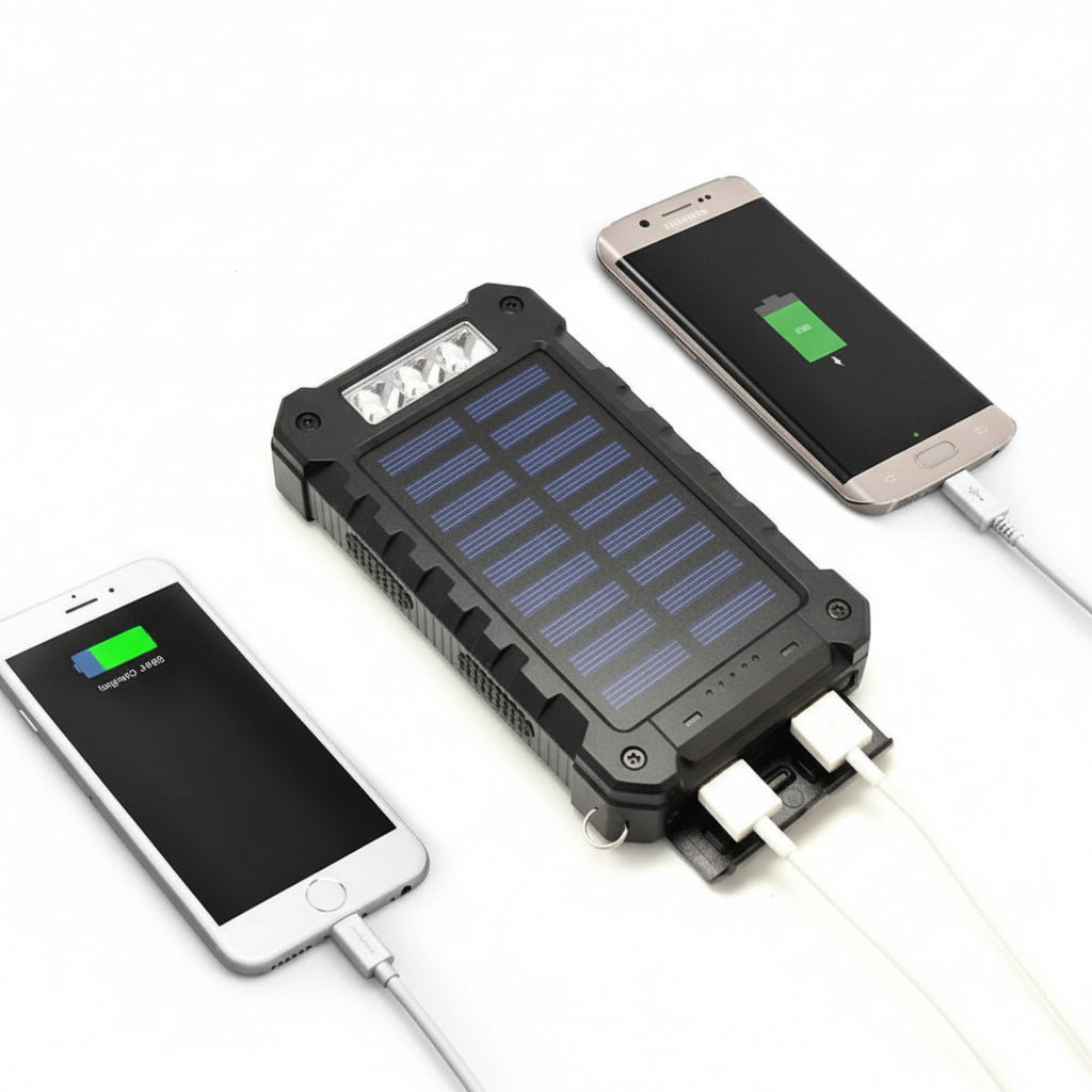 Solar Charger 20000mAh Waterproof Power Bank