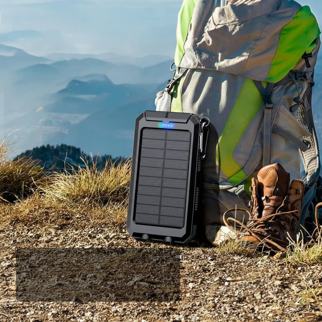Solar Charger 20000mAh Waterproof Power Bank