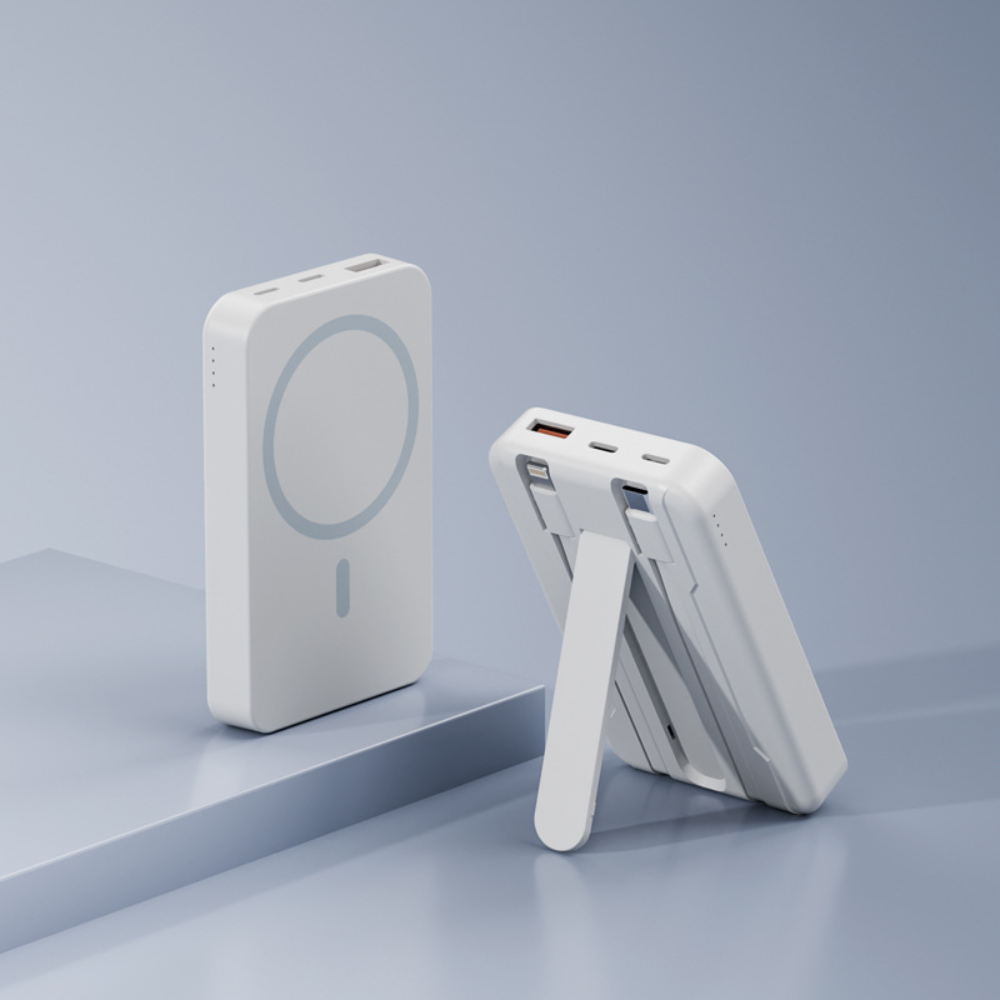 Power Bank Magnetic Wireless Portable Charger Stand