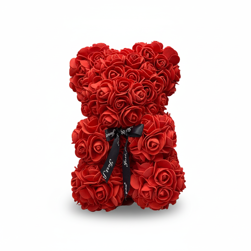Flower Bear Rose Teddy Romantic Foam Rose Gift Decor