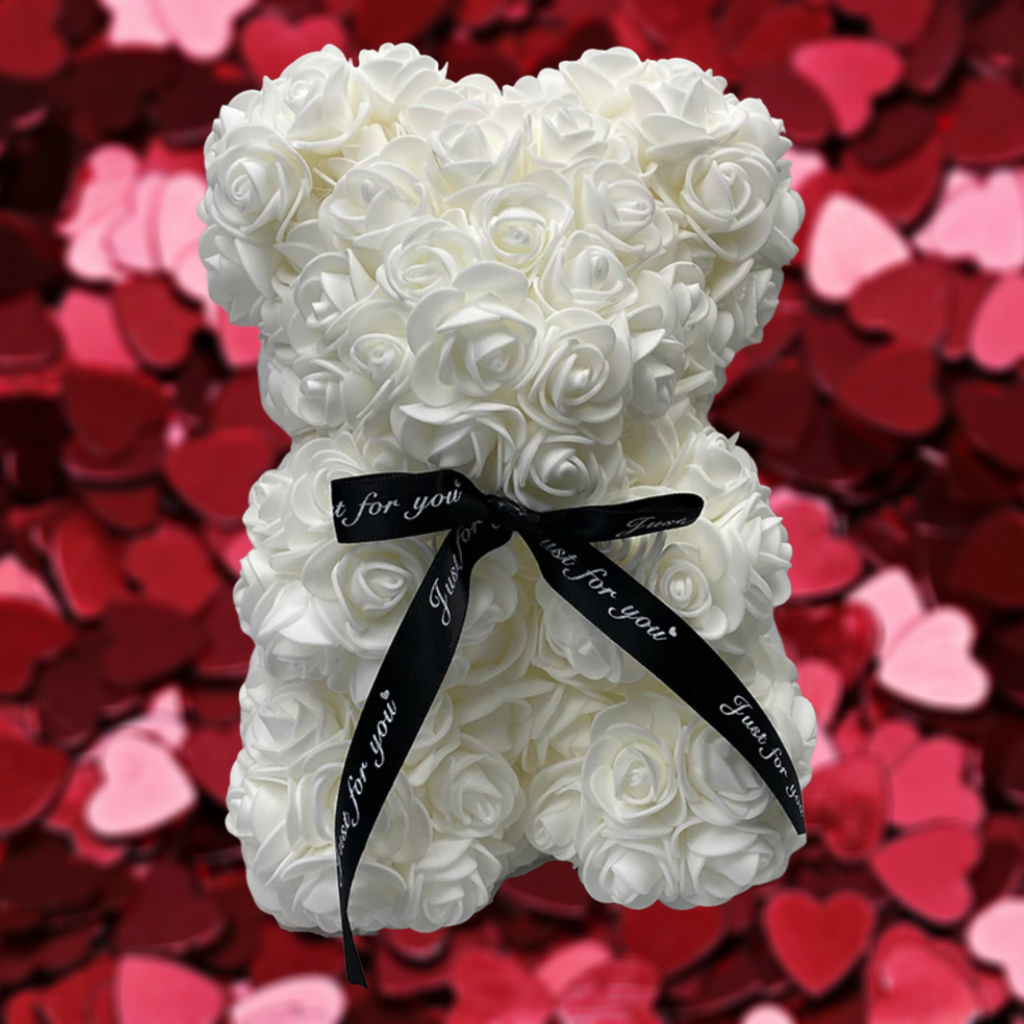 Flower Bear Rose Teddy Romantic Foam Rose Gift Decor
