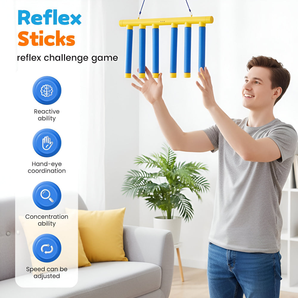 Reaction Game Falling Stick Trainer Kids Play