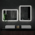 LuvoGlow | LED Bathroom Mirror | Frameless Dimmable with Anti-Fog