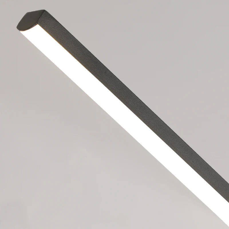Modern Linear Dining Pendant Light | Minimalist LED Chandelier for Kitchen & Living Spaces