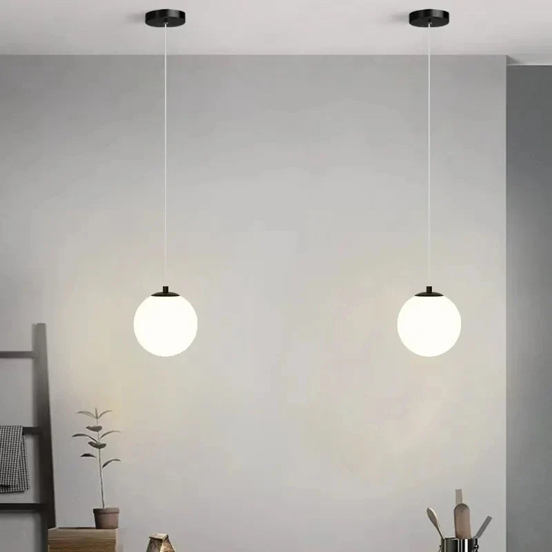Luna Pendant Light | Nordic Modern Glass Globe Design