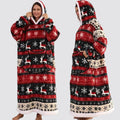 Blanket Hoodie Oversized Wearable Hooded Blanket Adult