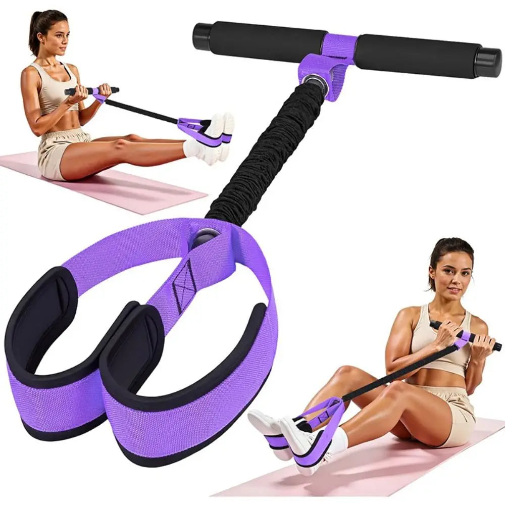 Resistance Band Ab Roller Fitness Trainer Core Workout