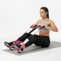 Resistance Band Ab Roller Fitness Trainer Core Workout
