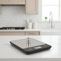 Kitchen Scale Digital Stainless Steel 22lb Food Measuring Scale