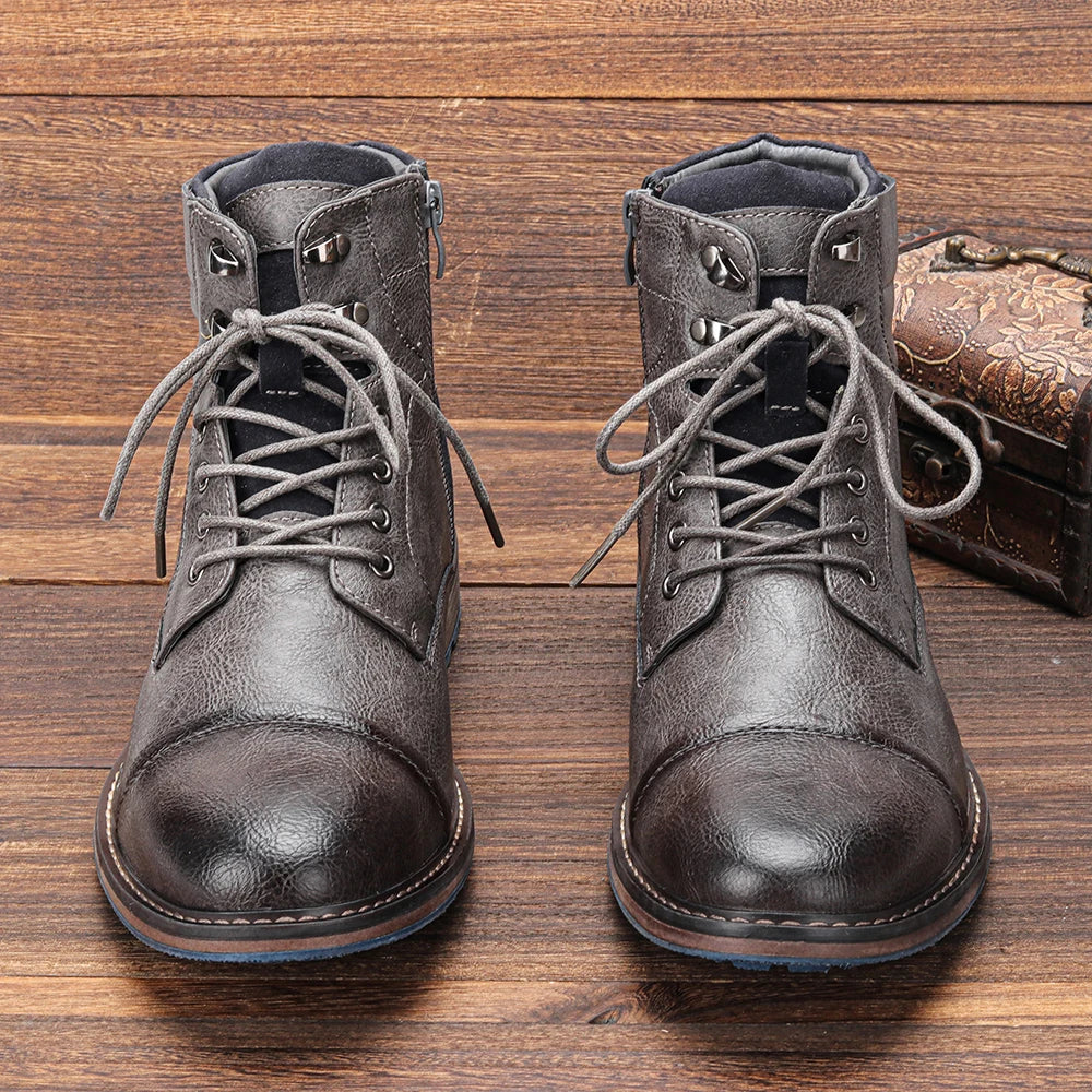 Men's Winter Boots Outdoor Durable Warm Urban Utility Style