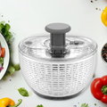 Salad Spinner Manual Pump Vegetable Dryer Bowl