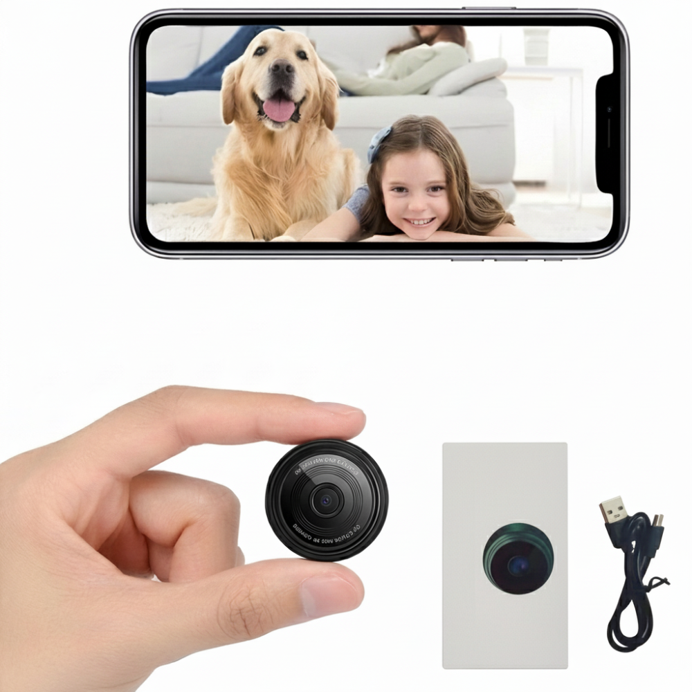 Security Camera Wireless Mini WiFi Magnetic HD