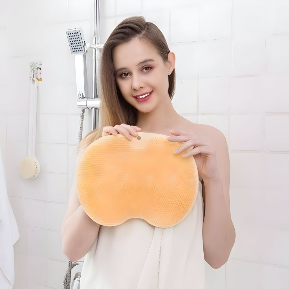 Shower Mat Scrubber Foot Body Exfoliating Non Slip