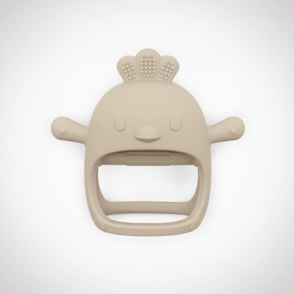 Baby Teething Mitten Silicone Chew Glove Soothing Sore Gums