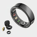 Smart Ring Fitness Tracker Health Monitor Waterproof Sleep Ring