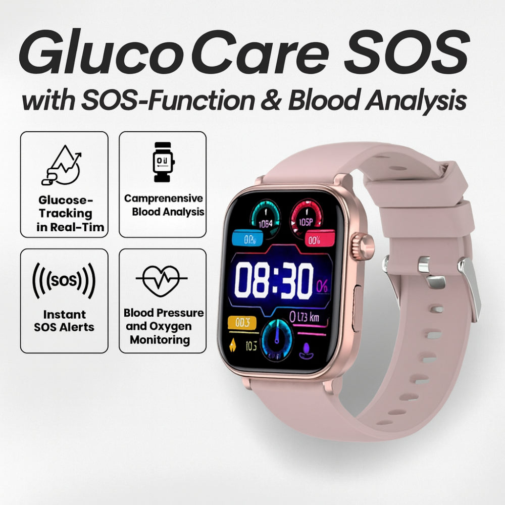 Smartwatch Health Monitoring GPS Alert Wristband