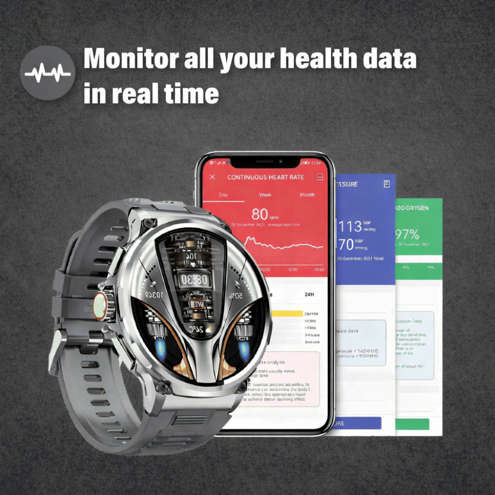 Smartwatch Rugged Outdoor Multi Sport Watch