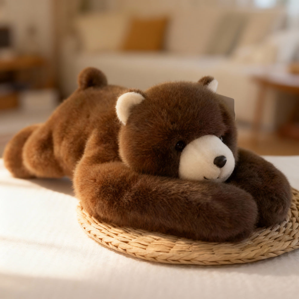 Animal Plush Pillow Hugging Stuffed Long Arm Design