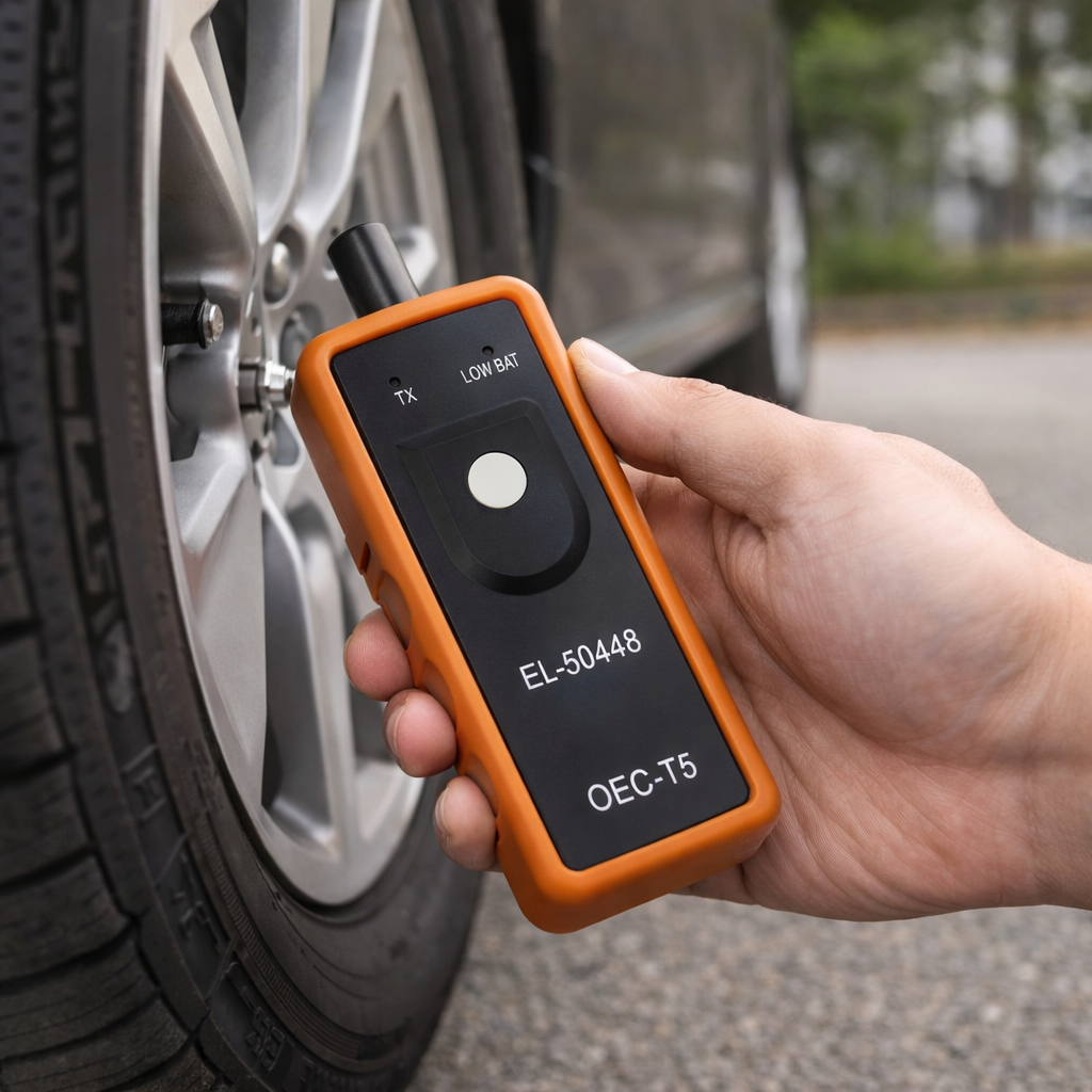 TPMS Reset Tool Wireless Tire Pressure Sensor Relearn Device