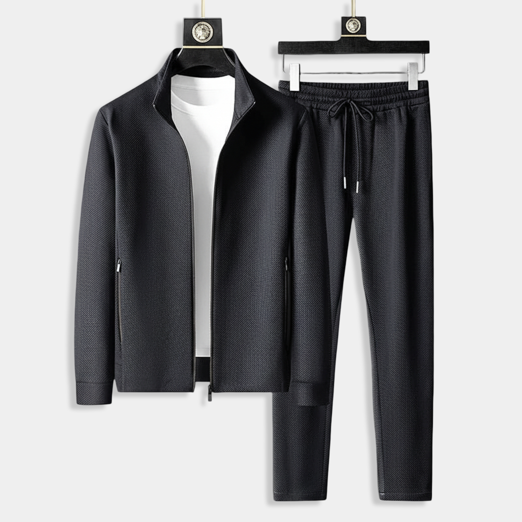 Tracksuit Set Men Premium Athletic Comfort Fit