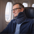 Travel Pillow Wrap Style Compact Neck Support Upright Rest