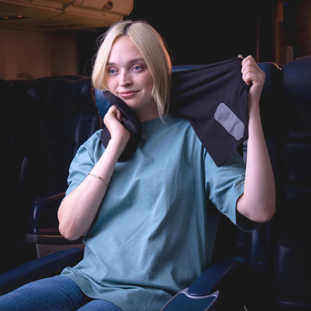 Travel Pillow Wrap Neck Support Cushion Airplane Car