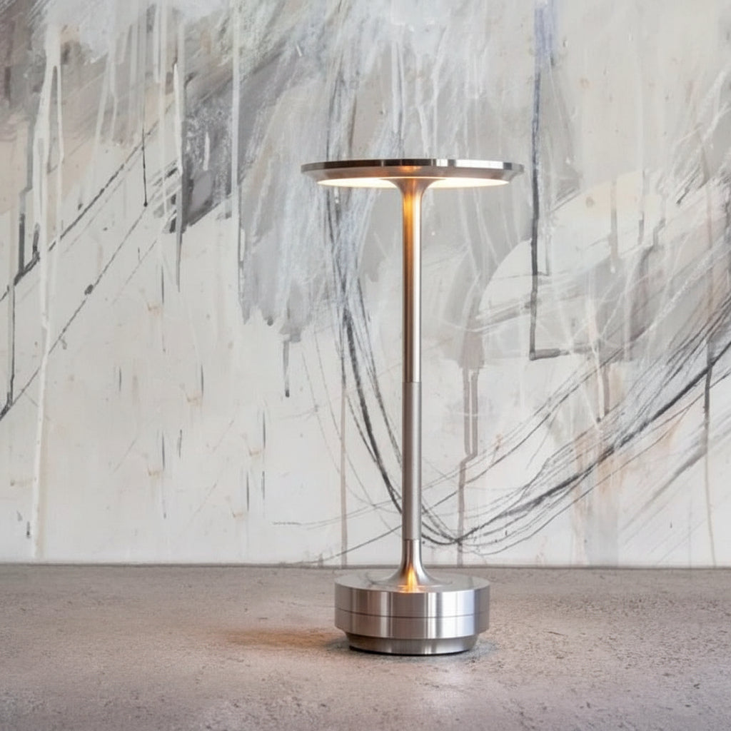 Table Lamp Rechargeable LED Touch Control Metal