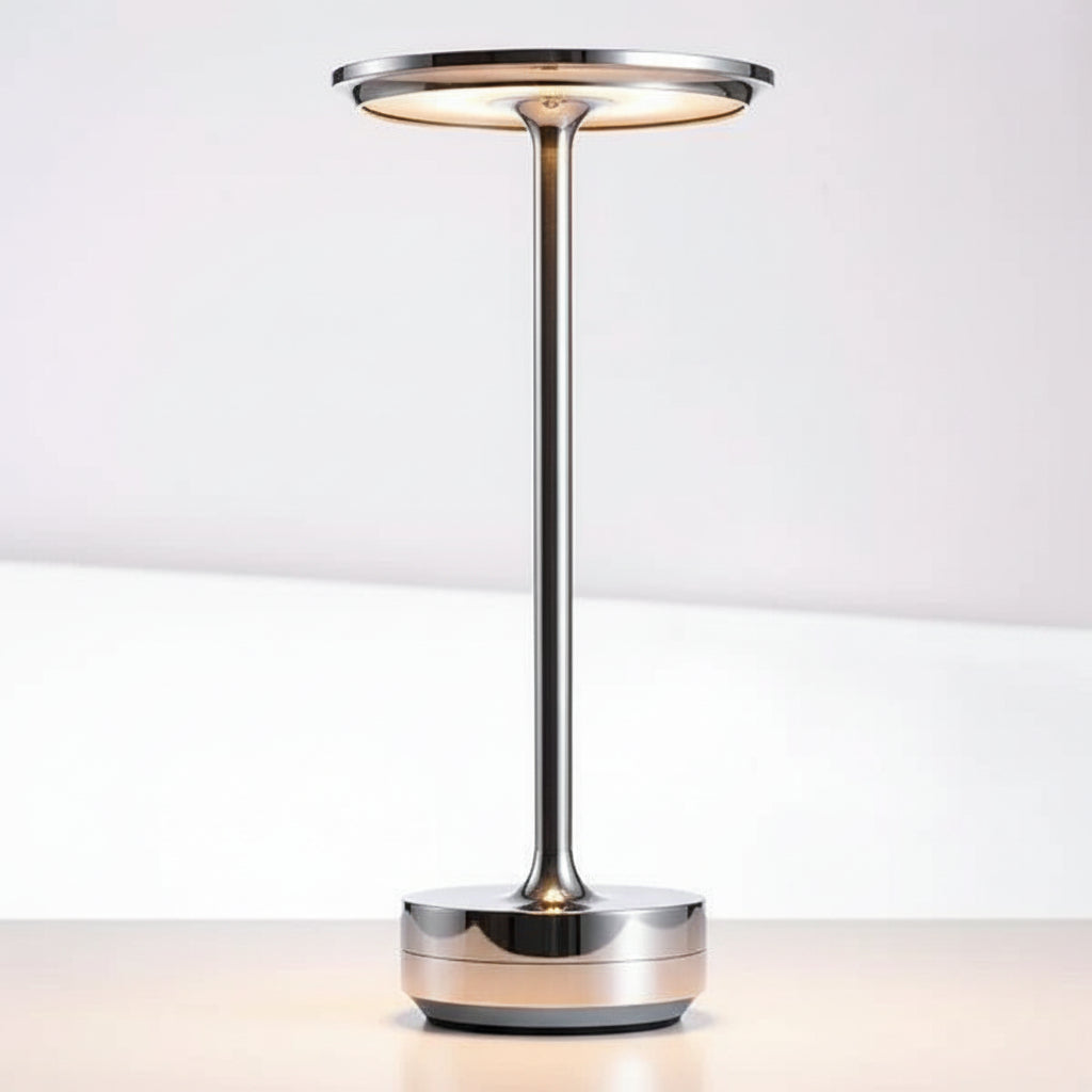 Table Lamp Rechargeable LED Touch Control Metal