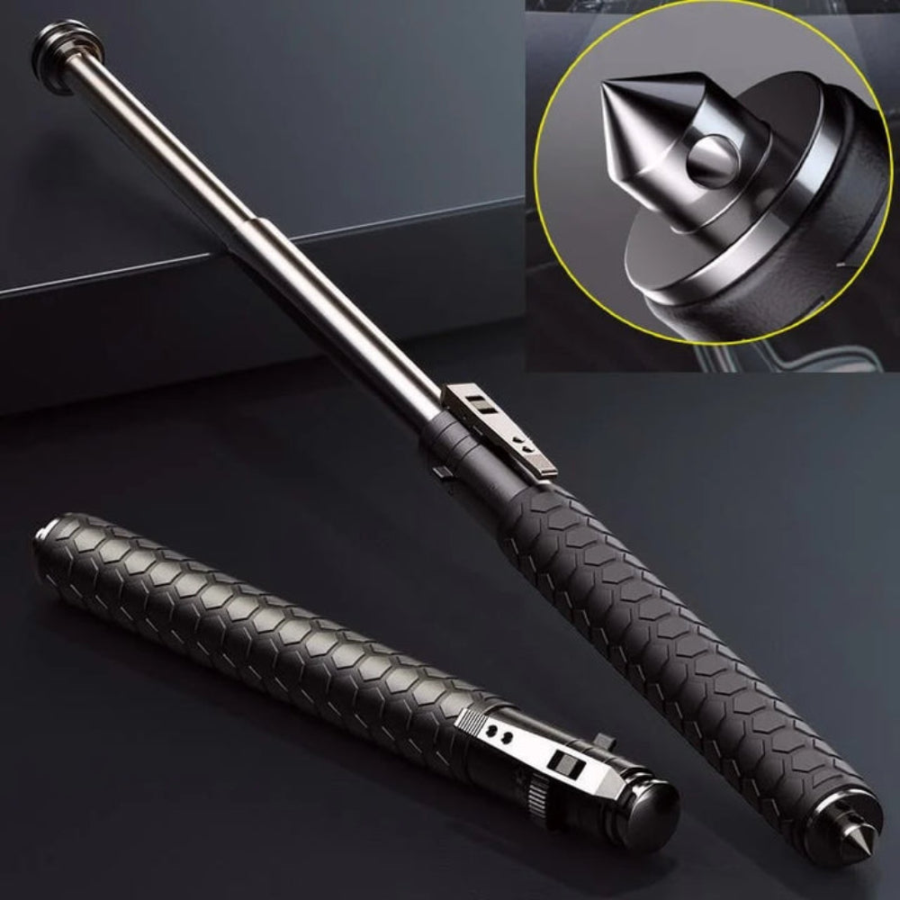 Walking Stick Telescopic Hiking Pole Alloy Outdoor Stability Support
