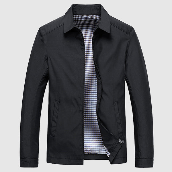 Theodore Willow Men's Business Spring Jacket - Stylish Lightweight Blazer for Office & Casual Wear