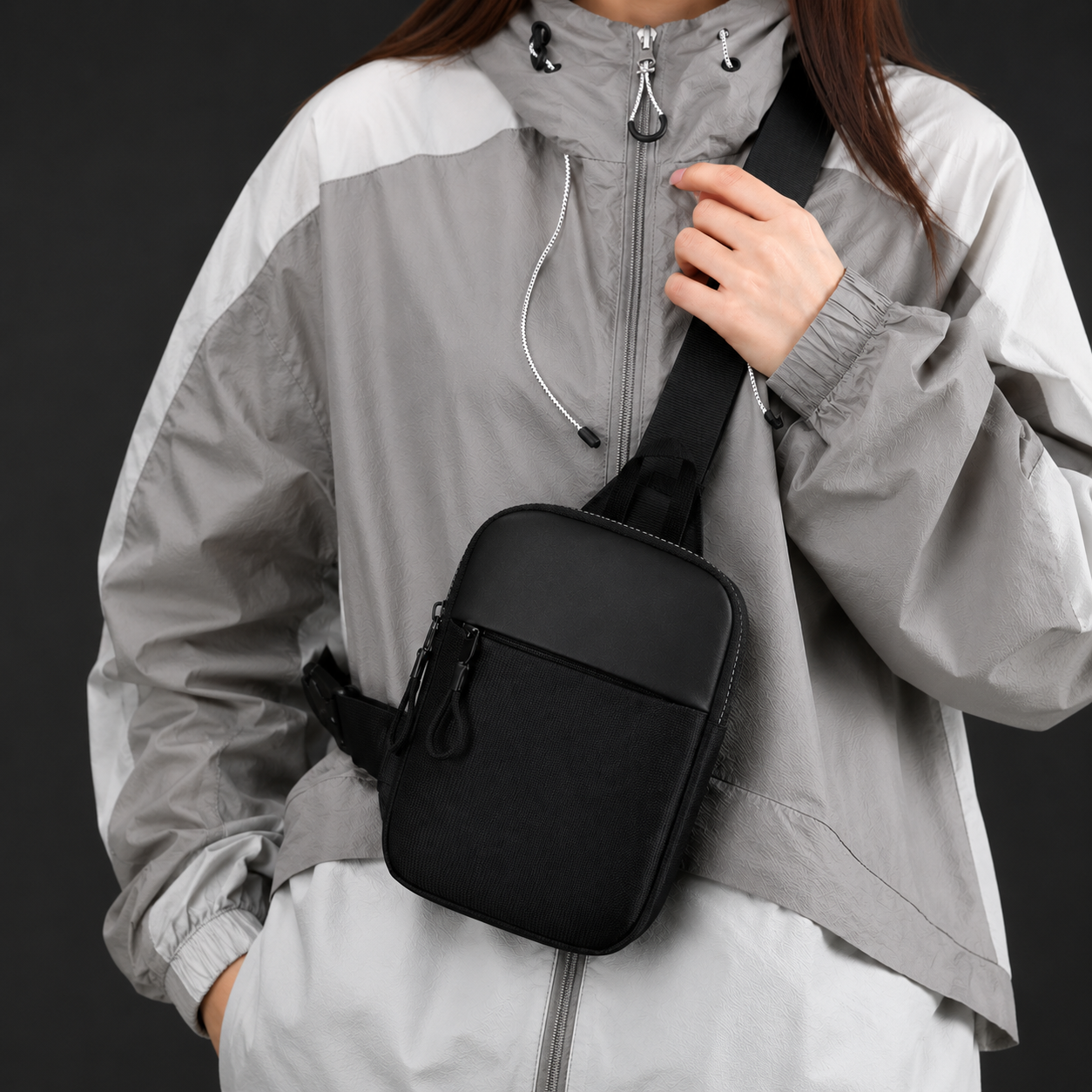 Travel Sling Bag Anti Theft Crossbody Everyday Carry Bag