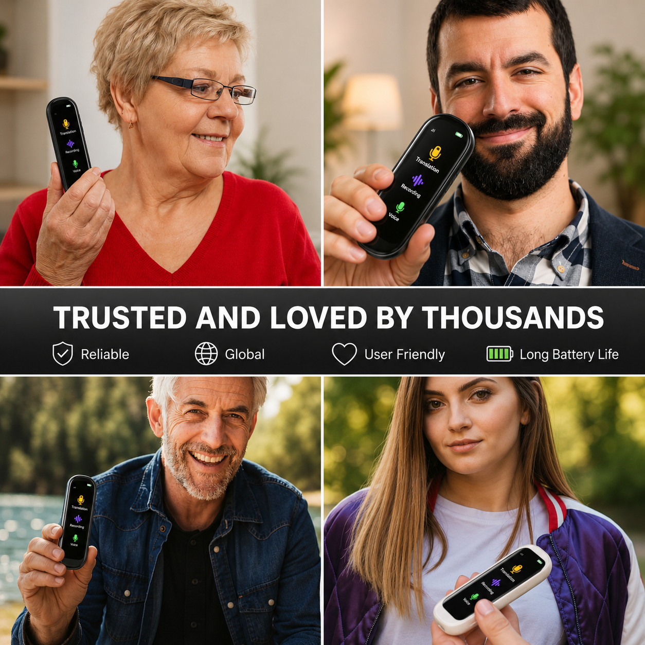 Travel Translator Pen Voice Language Scanner Device