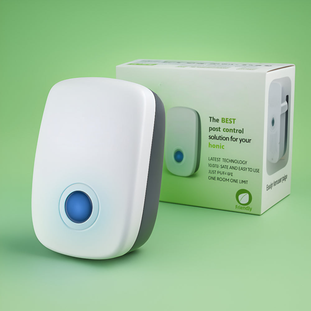 Pest Control Ultrasonic Indoor Plug Device Set