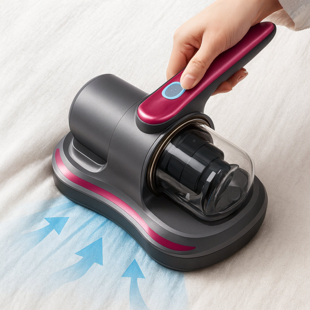 Vacuum Cleaner Handheld Cordless Dust Remover Mattress Device